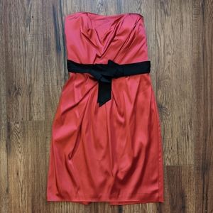 ✨NWT WHBM Strapless Satin Party Dress